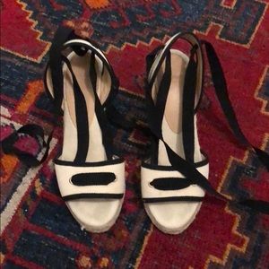 Espadrilles - OffWhite & Black